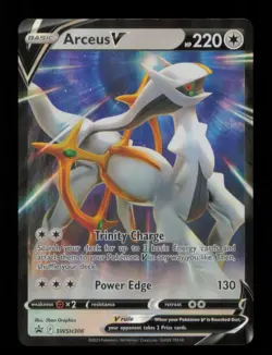 ARCEUS V PROMO HOLO SWSH306 LP POKEMON - Image 1