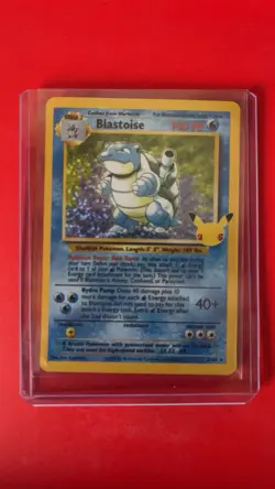 The Pokemon Company Blastoise 2/102 Celebrations 25th Anniversary Holo 100 HP - Image 1