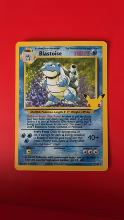 The Pokemon Company Blastoise 2/102 Celebrations 25th Anniversary Holo 100 HP - Image 2
