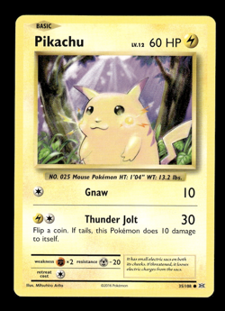 Pokemon TCG XY Evolution Pikachu 35/108 - Image 1