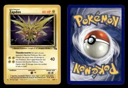 Pokemon TCG Fossil Zapdos 30/62 - Image 3