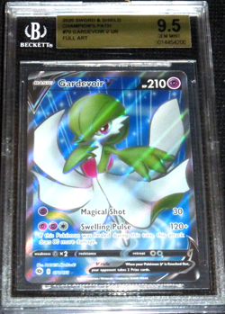 2020 Pokemon Champion's Path Gardevoir V Ultra Rare 70/73 BGS 9.5 (PSA 10 EQUAL) - Image 1
