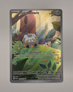 Pokemon TCG Togedemaru 104/094 Me02 Phantasmal Flames Illustration Rare Holo EN - Image 1