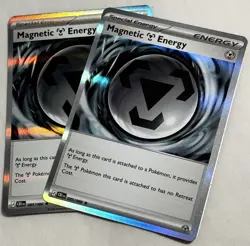 Pokemon TCG - Magnetic Energy - Holo NM x2 - Image 1