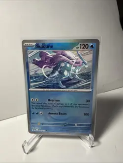 Suicune (Master Ball Pattern) 024/131 Uncommon Prismatic Evolutions Pokemon NM - Image 1