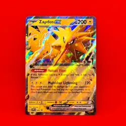 Zapdos EX SVP 049 Scarlet & Violet Black Star Promo Pokemon TCG NM Ultra Rare - Image 1