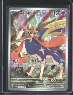 Zacian 100/094 Illustration Rare Phantasmal Flames Pokemon NM/M - Image 1