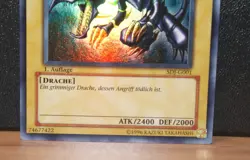 Rotaugiger blauer Drache SDJ-G001 - Ultra Rare - 1. Auflage - NM - YuGiOh - Image 4