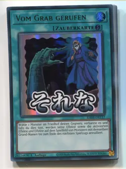 Yu-Gi-Oh! Vom Grab Gerufen Stamped Art Ultra Rare RA05-DE117 - Image 1