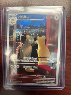 Pokemon TCG Persian 078/064 Shrouded Fable Illustration Rare Near Mint - Image 1