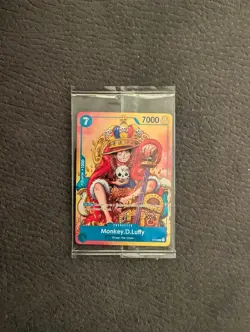 One Piece Monkey D Luffy Promo Card (Non Foil) Sealed P-043 - Image 3