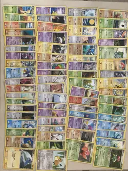 Mid Era Pokemon Card Lot Of 69 Cards - Image 1