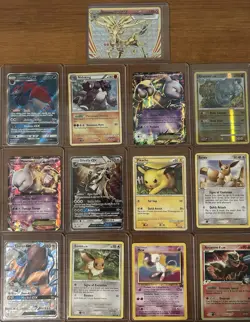 Pokemon TCG 13-Card Lot Xerneas BREAK Zoroark GX Mewtwo EX Foil English - Image 1
