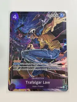 Trafalgar Law (Illustration Box Vol.6) P-093 One Piece Promotion Cards Foil - Image 1
