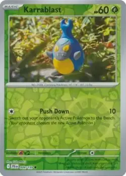 Karrablast 9/159 Reverse Common Journey Together Pokemon Cards - Image 1