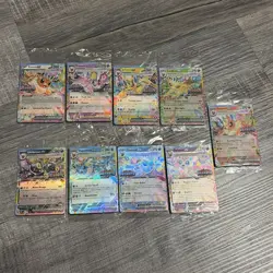 Sealed Prismatic Evolutions Stamped Promo Cards Complete Set Eeveelutions - Image 1