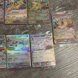Sealed Prismatic Evolutions Stamped Promo Cards Complete Set Eeveelutions - Image 4
