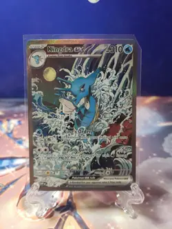 Kingdra EX SVP 131 Pokemon TCG Scarlet & Violet Shrouded Fable Black Star Promo - Image 1
