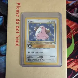 Cleffa Black Star Promo Pokemon League Card 31 - Near Mint (fast dispatch) - Image 1