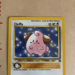Cleffa Black Star Promo Pokemon League Card 31 - Near Mint (fast dispatch) - Image 3