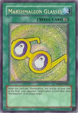 Marshmallon Glasses [PP01-EN004] Secret Rare Lightly Played Unlimited - Yugioh s - Image 1