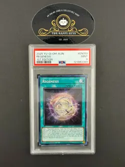 PSA 9 YuGiOh Regenesis (Secret Rare) ALIN-EN059 Alliance Insight - Image 1