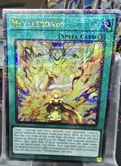 Yu-Gi-Oh! Metaltronus (Quarter Century Secret Rare) RA04-EN100 - Image 1