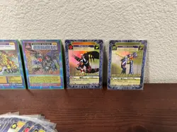 Vintage Digimon TCG Card Lot - Holo and Gold Text with Booster Series 6! - Image 3