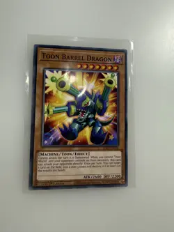 LDS1-EN064 Toon Barrel Dragon Common 1st Edition Near Mint YuGiOh Card - Image 1