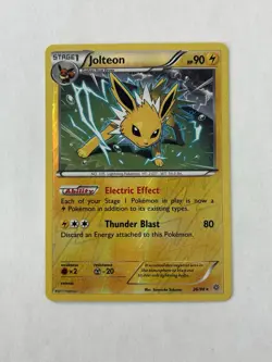 Jolteon - 26/98 - Pokemon Ancient Origins XY Reverse Holo Rare Card NM/VLP - Image 1