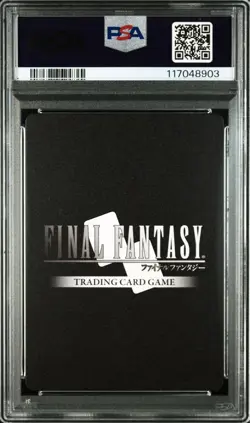 Final Fantasy TCG Lightning FF13 PSA 10 Gem Mint Rare Trading Card Square Enix - Image 2