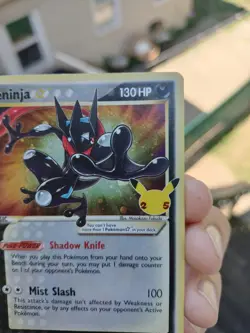 Greninja SWSH144 Black Star Promo Celebration SEALED *Swirl* Pokemon Card - Image 5