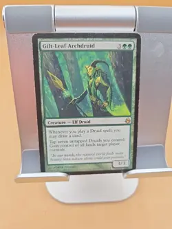 gilt-leaf archdruid magic the gathering card morningtide commander staple list - Image 1