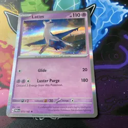 pokemon Latios 073/182 Cosmos Holo Promo tcg card - Image 1