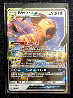 Persian GX 149/214 Unbroken Bonds NM Ultra Rare Pokemon Card - Image 1
