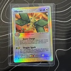 Pokemon TCG - EX Dragon - Rare - Reverse Holo - Vibrava - 22/97 - LP - Image 1