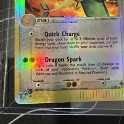 Pokemon TCG - EX Dragon - Rare - Reverse Holo - Vibrava - 22/97 - LP - Image 5