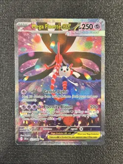 Mega Floette ex 117/086 SIR ME04: Chaos Rising Pokemon TCG NM - Has Corner Ding - Image 1