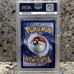 2017 Pokemon TCG Shining Legends Pikachu Cracked Ice Holo 28/73 PSA 9 - Image 2
