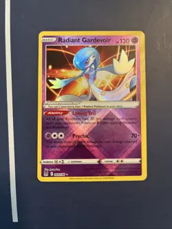 Pokemon TCG Radiant Gardevoir Holo Card 69/196 Sword & Shield Lost Origin - Image 1