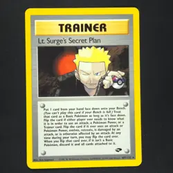 Lt. Surge's Secret Plan 107/132 - Gym Challenge - Pokemon Card - Image 3
