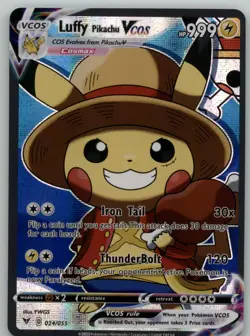 Pokemon Pikachu Poncho Cosplay - Luffy Pikachu VCOS - Fan Art Non TCG - Image 1