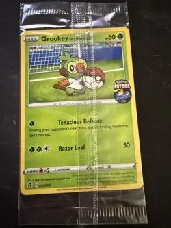 Pokemon Card Grookey On The Ball Promo 003/005 Futsal Promos ENG SEALED - Image 1