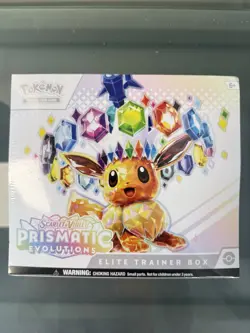 1 Pokemon TCG Prismatic Evolutions Elite Trainer Box (ETB) - FACTORY SEALED - Image 1