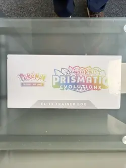 1 Pokemon TCG Prismatic Evolutions Elite Trainer Box (ETB) - FACTORY SEALED - Image 3