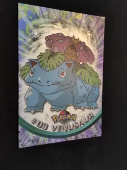 1999 Topps Pokemon TCG Venusaur #03 Holo Foil Card - Image 4