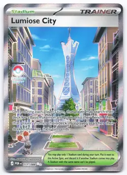 Lumiose City 111/088 ME03 NM Perfect Order Ultra Rare Pokemon MARINA Chikazawa - Image 1