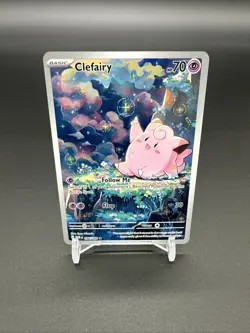 Pokemon TCG Clefairy Illustration Rare 94/88 Perfect Order Near Mint - Image 1
