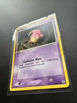 Pokemon TCG Slowpoke 80/112 EX FireRed & LeafGreen Yuka Morii Card NM - Image 3
