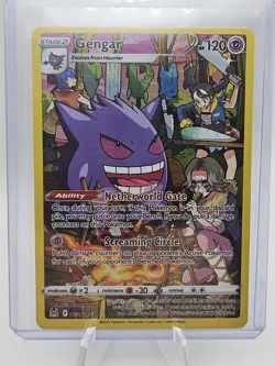 Gengar TG06/TG30 Lost Origin Trainer Gallery Rare Full Art Holo NM - Image 1